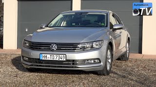 2015 VW Passat B8 20 TDI 150hp  DRIVE amp SOUND 1080p [upl. by Leid]