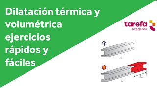 Dilatación térmica y volumétrica ejercicios resueltos [upl. by Rehprotsirhc]