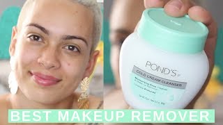 PONDS COLD CREAM CLEANSER FOR MAKEUP REMOVAL [upl. by Mayap159]