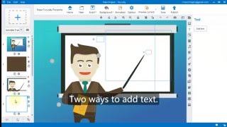 Focusky Tutorial Add Text To Make Your Presentation Concise But Expressive [upl. by Aietal981]