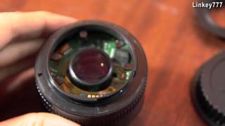 Canon EF 50mm 18 Lens Cleaning without damage [upl. by Latreece]