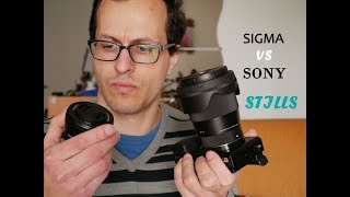 Sigma 16mm VS Sony 1650mm Kit Lens Stills Comparison [upl. by Pizor]