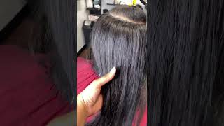 4 Rows of Braidless Sew In [upl. by Neelyaj]