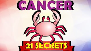 Cancer Personality Traits 21 SECRETS [upl. by Eemia996]