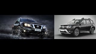 Renault Duster vs Nissan Terrano 2017 [upl. by Kingsbury590]