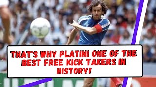 Michel Platini ● Best Free Kicks Goals [upl. by Enylekcaj613]