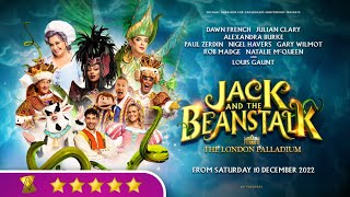 5★ REVIEW Jack and the Beanstalk Pantomime LONDON PALLADIUM 2022 [upl. by Ait]