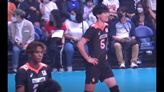 VNL 2022 Game Opening JPN vs FRA June 25 Japan Mens Team Ryujin Nippon  Quezon City Philippines [upl. by Nerradal]