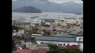 2011 Japan Tsunami Yamada stabilized with Deshaker [upl. by Dias]