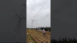 Field frame protective wire mesh process of Drones in Action  Good Tools amp Machinery make Work Easy [upl. by Jordanson506]