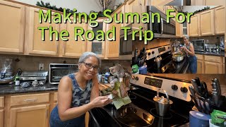 Making Suman For My Road Trip🇺🇸🇵🇭Life Vlog [upl. by Ramedlaw744]