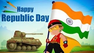 Mighty Raju  Happy Republic Day  Republic Day Cartoon for kids  Stories for Kids [upl. by Oniger]