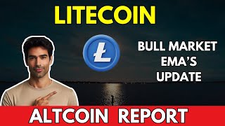 LITECOIN BULL MARKET EMAS  Litecoin LTC Price Prediction [upl. by Sara]