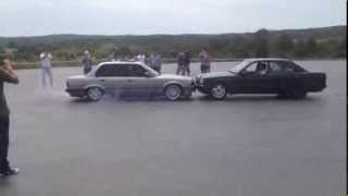 BMW E30 M3 Vs Mercedes  Benz 190 [upl. by Oalsecnew]