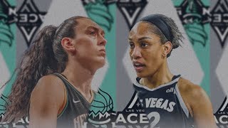 WNBA Playoffs NY Liberty vs LV Aces SemiFinals Game 4 PostGame Coverage [upl. by Kohler]