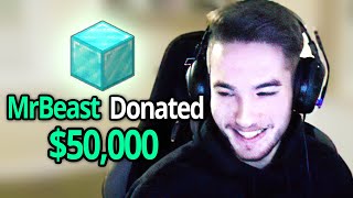 Donating 50000 If You Beat Minecraft [upl. by Cleary414]