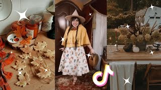 FallAutumn Cottagecore 🍂🍄 tiktok compilation [upl. by Gabe]