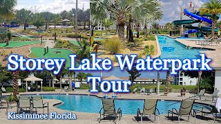 Storey Lake Water Park Tour Kissimmee Florida [upl. by Esilrahc]