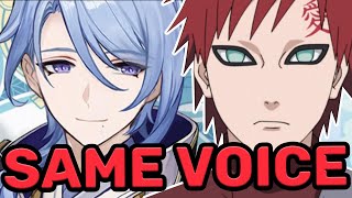 Kamisato Ayato Japanese Voice Actor In Anime Roles Akira Ishida Gaara Kotarou Genshin Impact [upl. by Scornik]