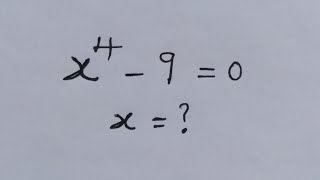 Interesting quartic equation  Can you solve [upl. by Borgeson237]