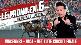 Pronostic Quinté  Vincennes  UET Elite Circuit Finale  11 octobre 2024 [upl. by Sula]