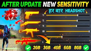 FREE FIRE COMMENT TIRER TOUJOURS SUR LA TÊTE  la nouvelle sensibilité ✓  BEST DPI SENSITIVITY ⚙️ [upl. by Eah]