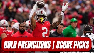 Bold Predictions as Buckeyes look to get back to beating Michigan in rivalry clash  Ohio State [upl. by Saxet]