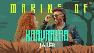 Making of Kaavaalaa  Jailer  Superstar Rajinikanth  Sun Pictures  Anirudh  Nelson  Tamannaah [upl. by Hguh]