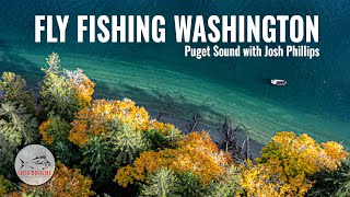 FLY FISHING the PUGET SOUND SEARUN Cutthroat amp Coho fishing with Josh Phillips [upl. by Gniliem]