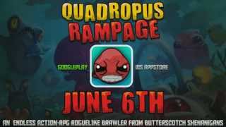 Quadropus Rampage Gameplay Trailer  OFFICIAL [upl. by Chappelka]