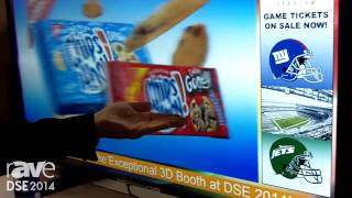 DSE 2014 Exceotional 3D Shows Its 3D Autostereoscopic Displays [upl. by Yraccaz]