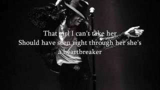 Michael Jackson Heartbreaker Lyrics [upl. by Neirrad]