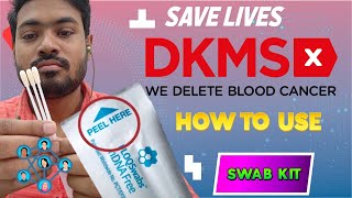 DKMS swab kit instructions Dkms bmst wsab kit unboxinx Dkms bmst how to use Technical suroj [upl. by Edaw126]