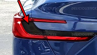 Tail Light Tint Overlay Decals for 2025 Camry [upl. by Aihsilef]