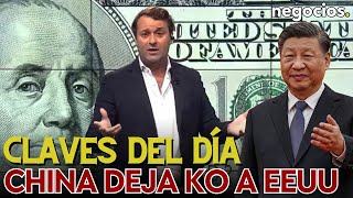 Claves del día China deja KO a EEUU el dólar rompe al euro y se disparan las bancarrotas [upl. by Pilloff]