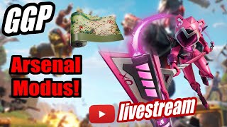 MechaKuschelmeisterin CrewPaket  Neue Schatzkarte Lackierung  Arsenal LTM  Fortnite Live [upl. by Gillead9]