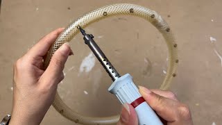 Perfect Recycling Idea with Garden Hose [upl. by Alyhc]