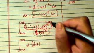 integral antiderivative of  dxSQRT1x [upl. by Jae]