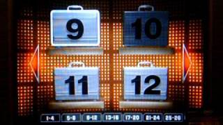 Deal or No Deal DVD Game MathewV21688 Vs AubreyS1987 Showdown 2 Part 1 [upl. by Eelynnhoj]