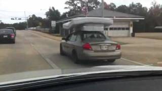 Funniest mattress move ever Unsecure load warning [upl. by Tak640]