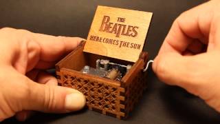 The Beatles  Here Comes The Sun Music Box Invenio Crafts [upl. by Rosabelle]