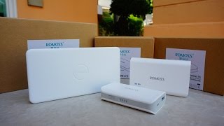 แบตหมด Romoss ช่วยได้  รีวิว Powerbank งานดี มีหลายรุ่น [upl. by Tarah]