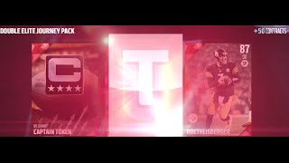 RAINING ELITES DOUBLE GUARANTEED ELITE PACK  Madden 16 Ultimate Team Pack Opening [upl. by Helm189]