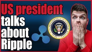 US president talks about ripple [upl. by Ailehs]