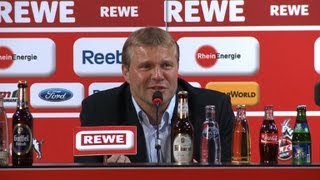 KölnTrainer Schaefer vor BayernDuell quotEs ist ein Extremspielquot [upl. by Ahsoik]