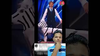 America’s Got 😱 Talent Man Zebra Change Magic Tutorial shorts trending yshorts magic [upl. by Ylyl]