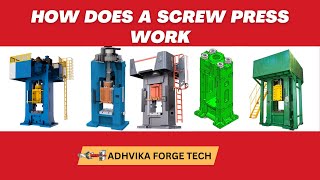 How does a screw press work [upl. by Akehsyt]