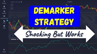 DeMarker Strategy  To Trade Binary Options In A PROFITABLE WAY [upl. by Airres]