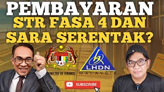 INFO BAYARAN FASA 4 STR DAN SARA DIBAYAR SERENTAK BENARKAH [upl. by Walters]