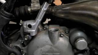 KTM gear oil change [upl. by Aniryt583]